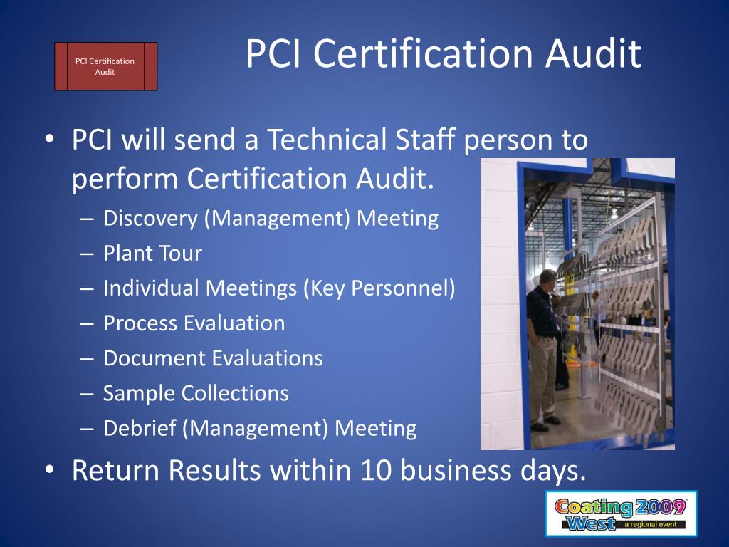 PPT PCI Certification Rodger Talbert, Technical Director, PCI