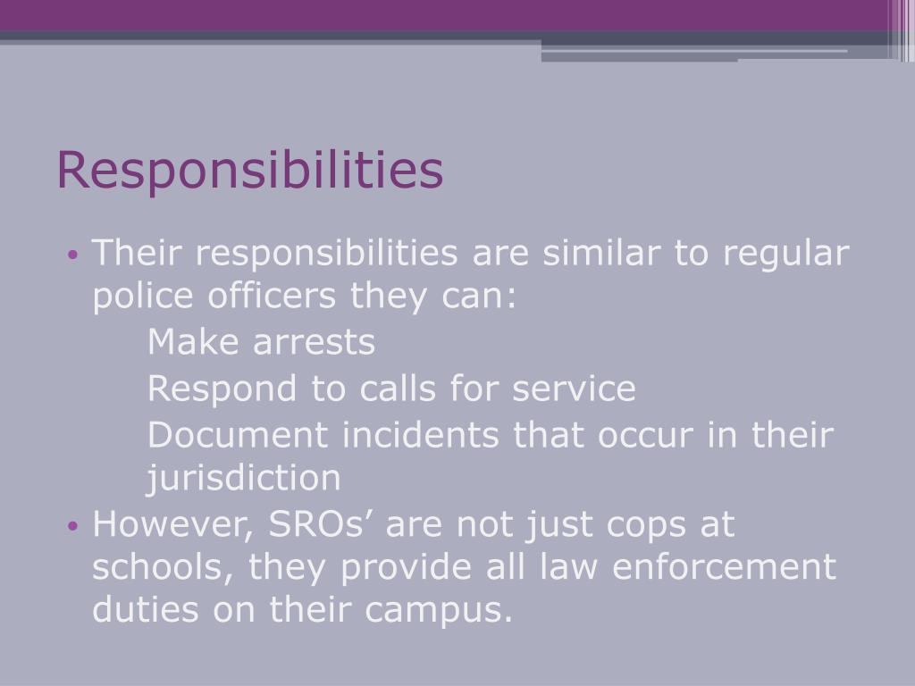 PPT School Resource Officer PowerPoint Presentation, free download