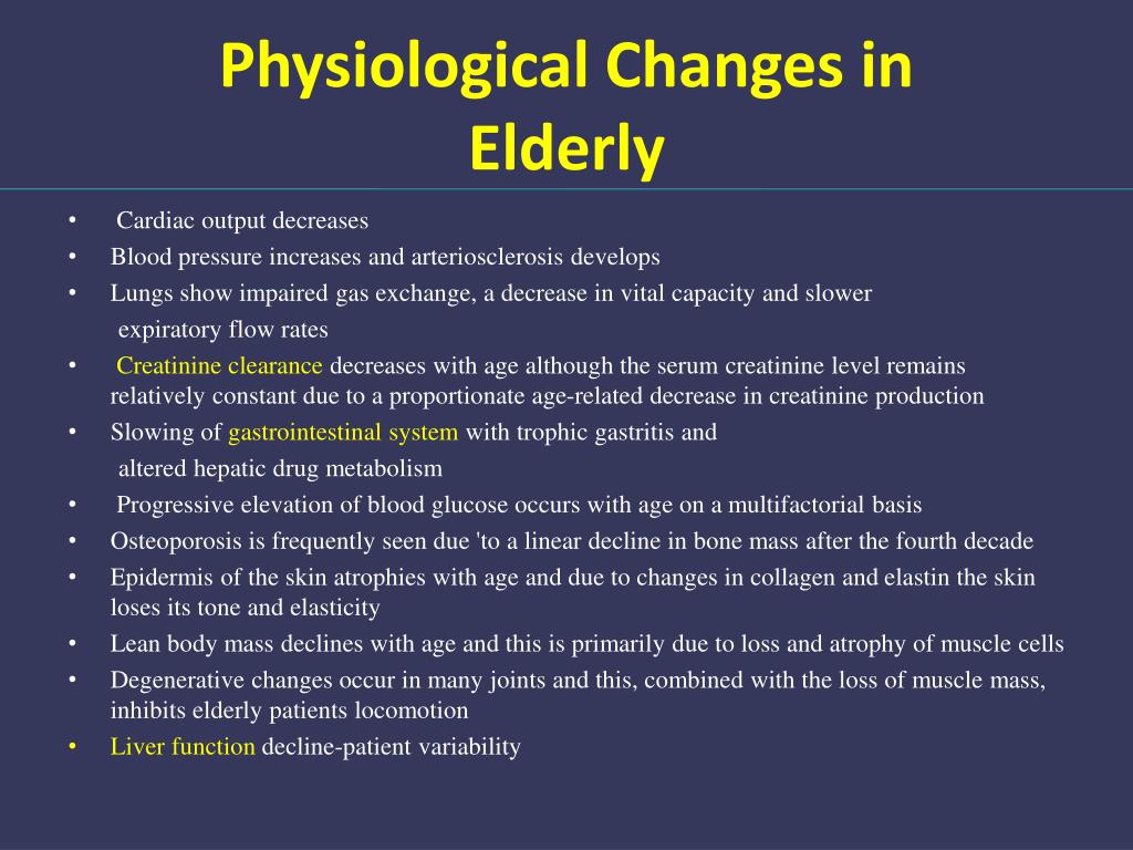 PPT Side Effect Burden in the Elderly Population PowerPoint