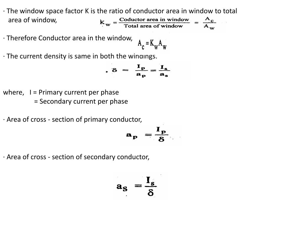 PPT OUTPUT EQUATION OF SINGLE PHASE TRANSFORMER
