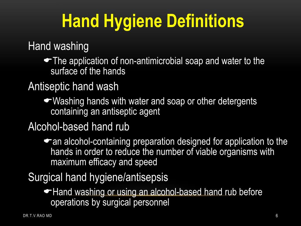 PPT Hand hygiene principles and practice PowerPoint Presentation