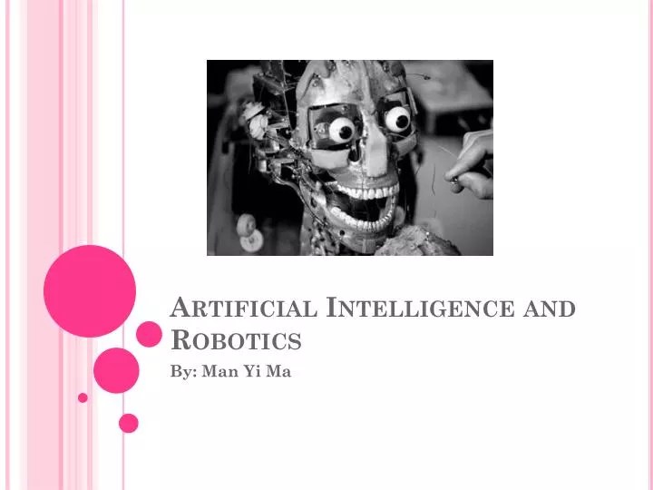 PPT Artificial Intelligence and Robotics PowerPoint Presentation