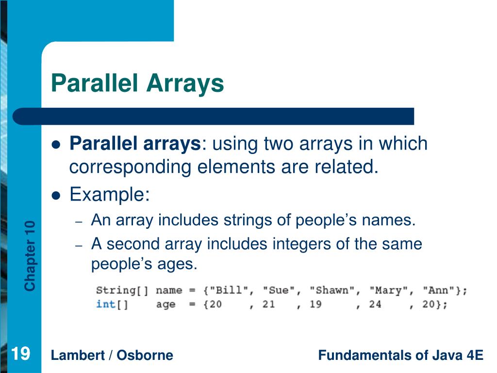 PPT Chapter 10 Introduction to Arrays PowerPoint Presentation, free