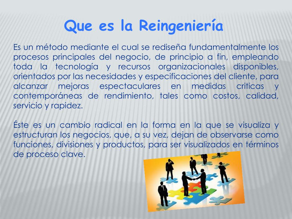 PPT Reingeniería PowerPoint Presentation, free download ID2282384