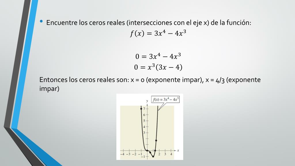 PPT CEROS DE UNA FUNCIÓN POLINOMIAL PowerPoint Presentation, free download ID2284316