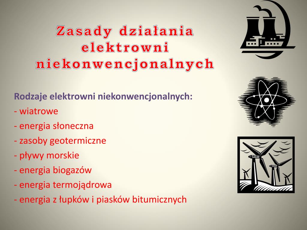 PPT Rodzaje elektrowni. Wady i zalety. PowerPoint Presentation, free