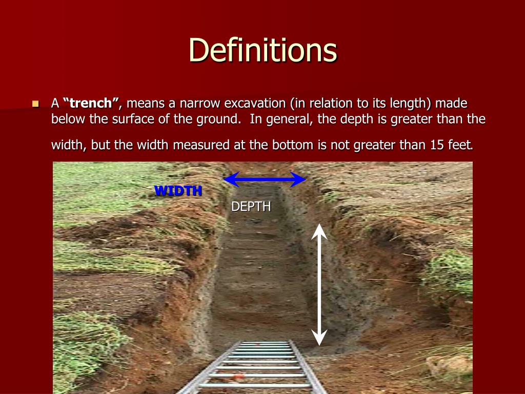 PPT Trench Awareness Training PowerPoint Presentation, free download