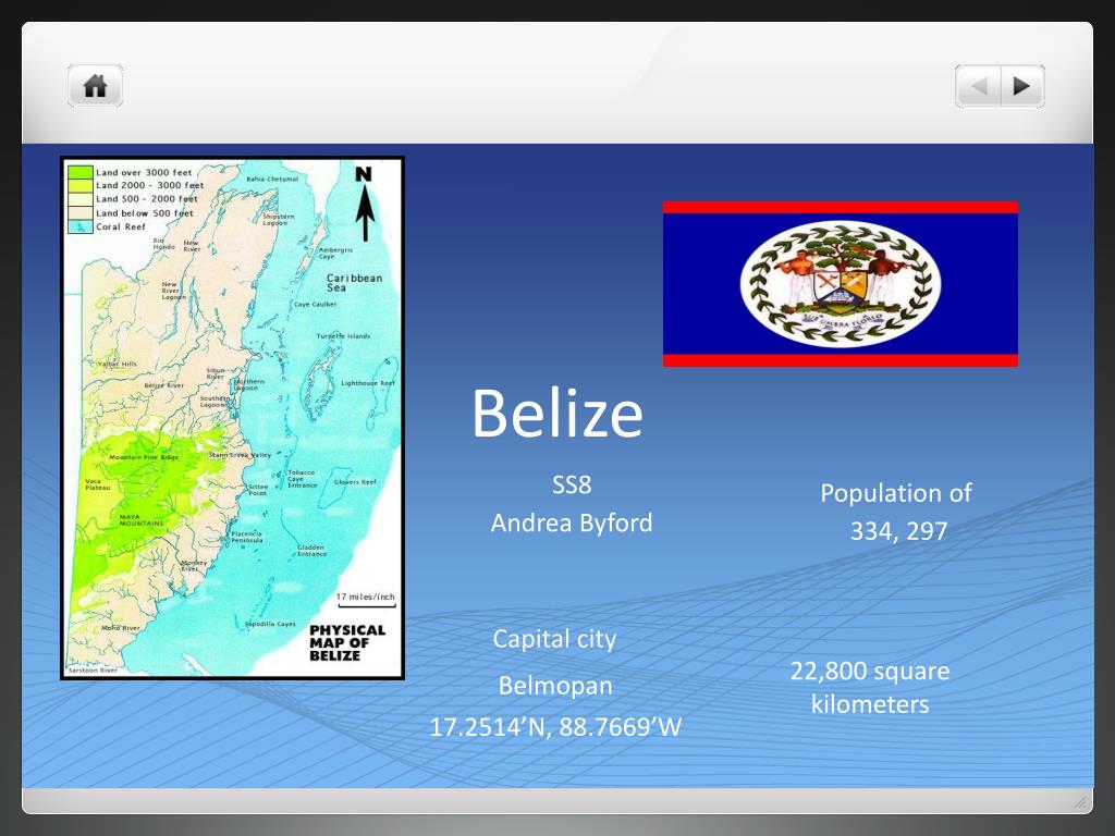 PPT Belize PowerPoint Presentation, free download ID2287734