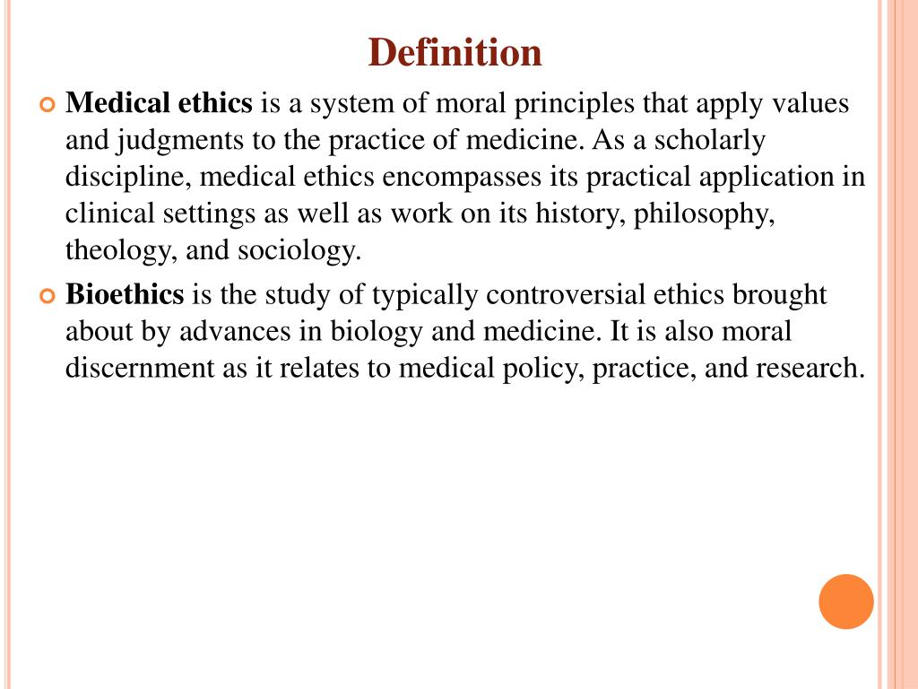 PPT Ethics and medicine PowerPoint Presentation, free download ID2289083