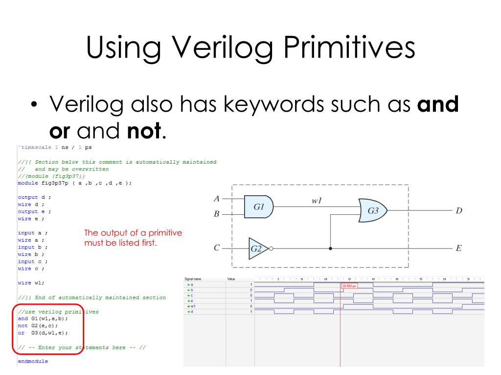 PPT Verilog PowerPoint Presentation, free download ID2290481