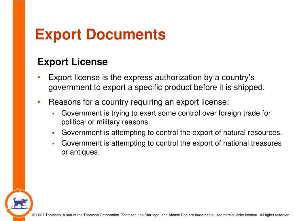 PPT International Commercial Documents PowerPoint Presentation, free