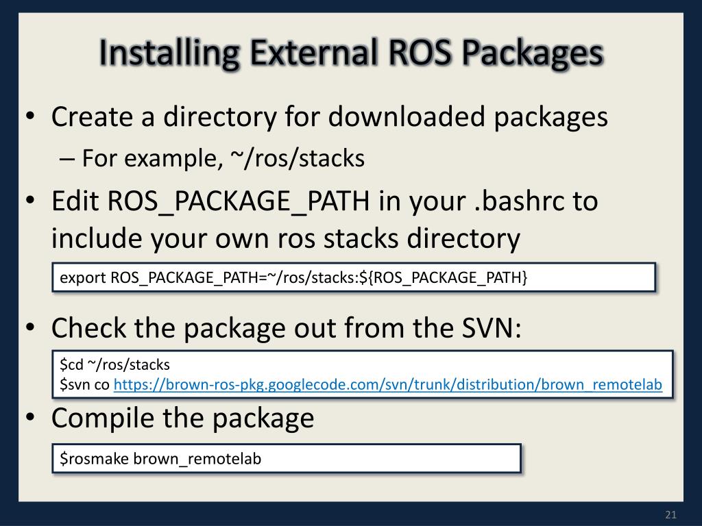 PPT ROS Lesson 3 PowerPoint Presentation, free download ID2298519