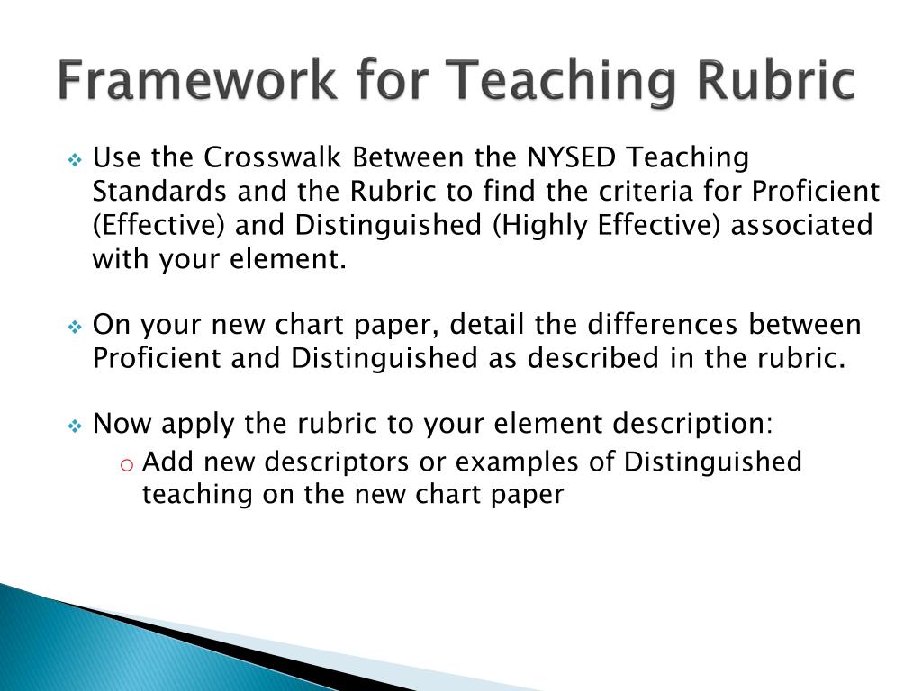 PPT LCSD APPR Introduction NYS Teaching Standards and the Framework