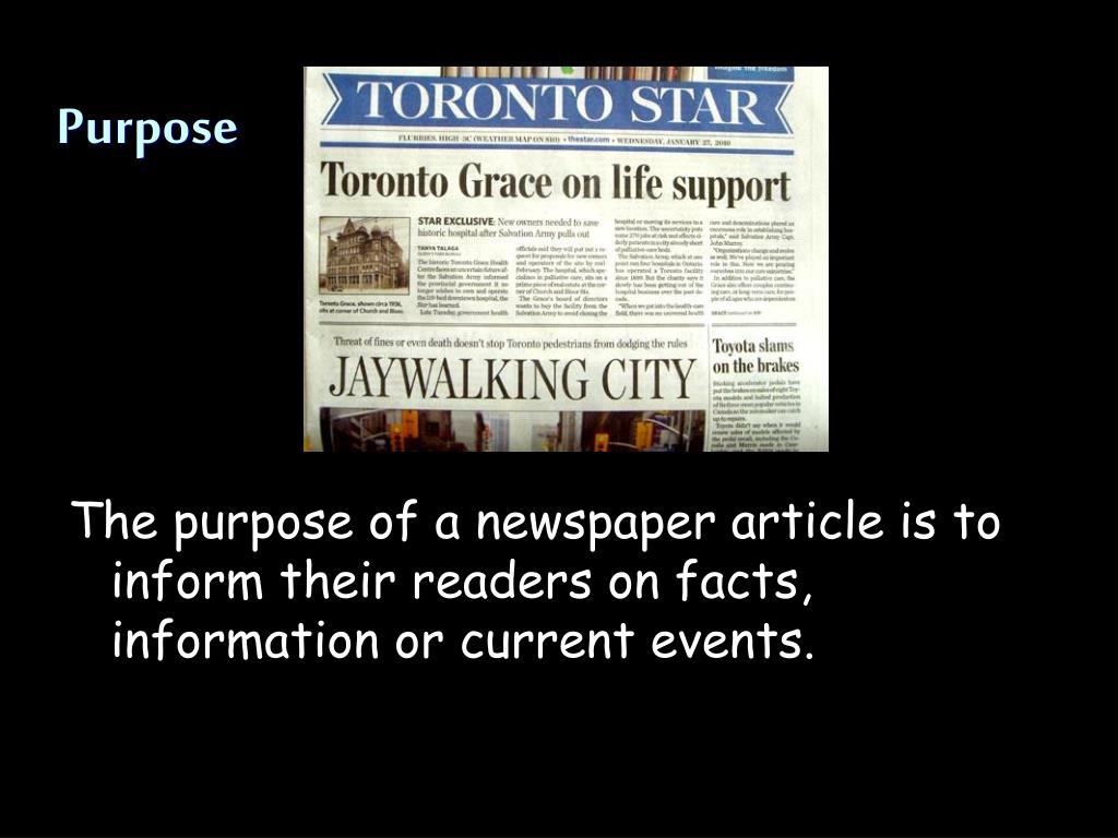 PPT How to write Newspaper Articles PowerPoint Presentation, free