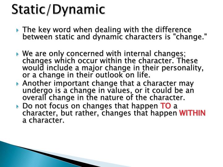PPT Character Types PowerPoint Presentation ID2307103