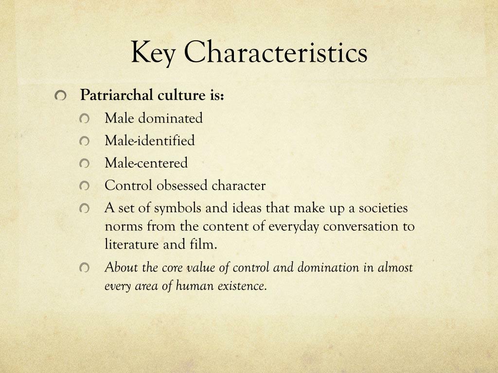 PPT Enter Patriarchy PowerPoint Presentation, free download ID2307204