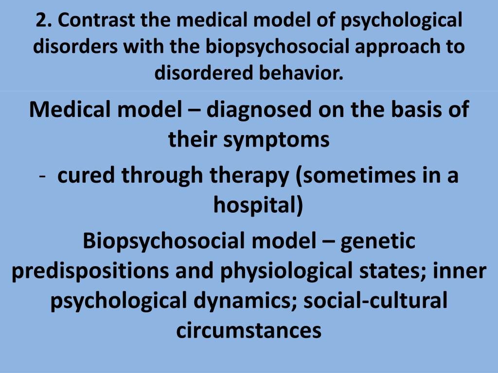 PPT Chapter 15 Psychological Disorders PowerPoint Presentation, free