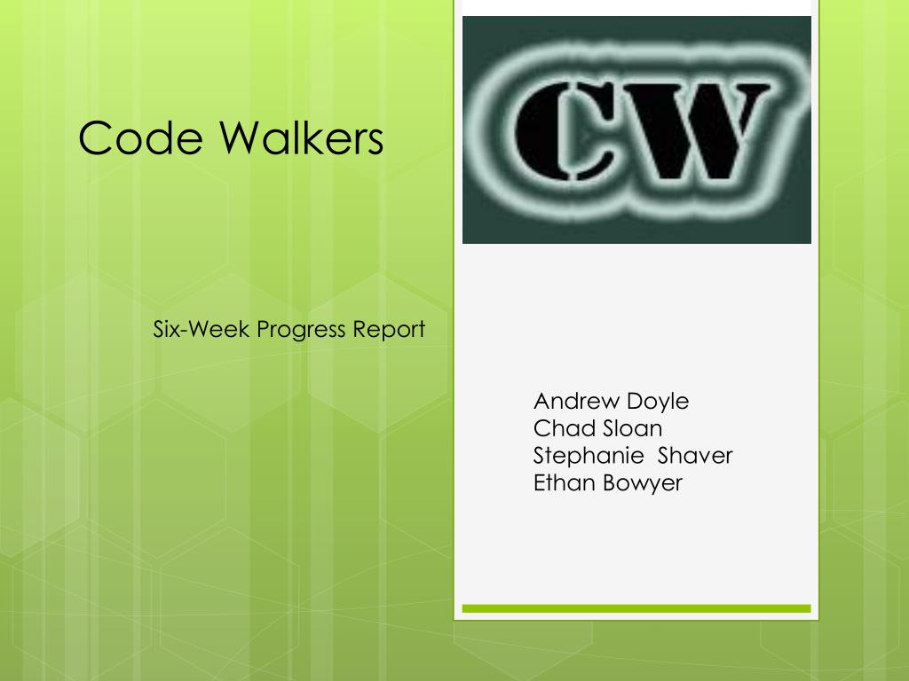 PPT Code Walkers PowerPoint Presentation, free download ID2311711