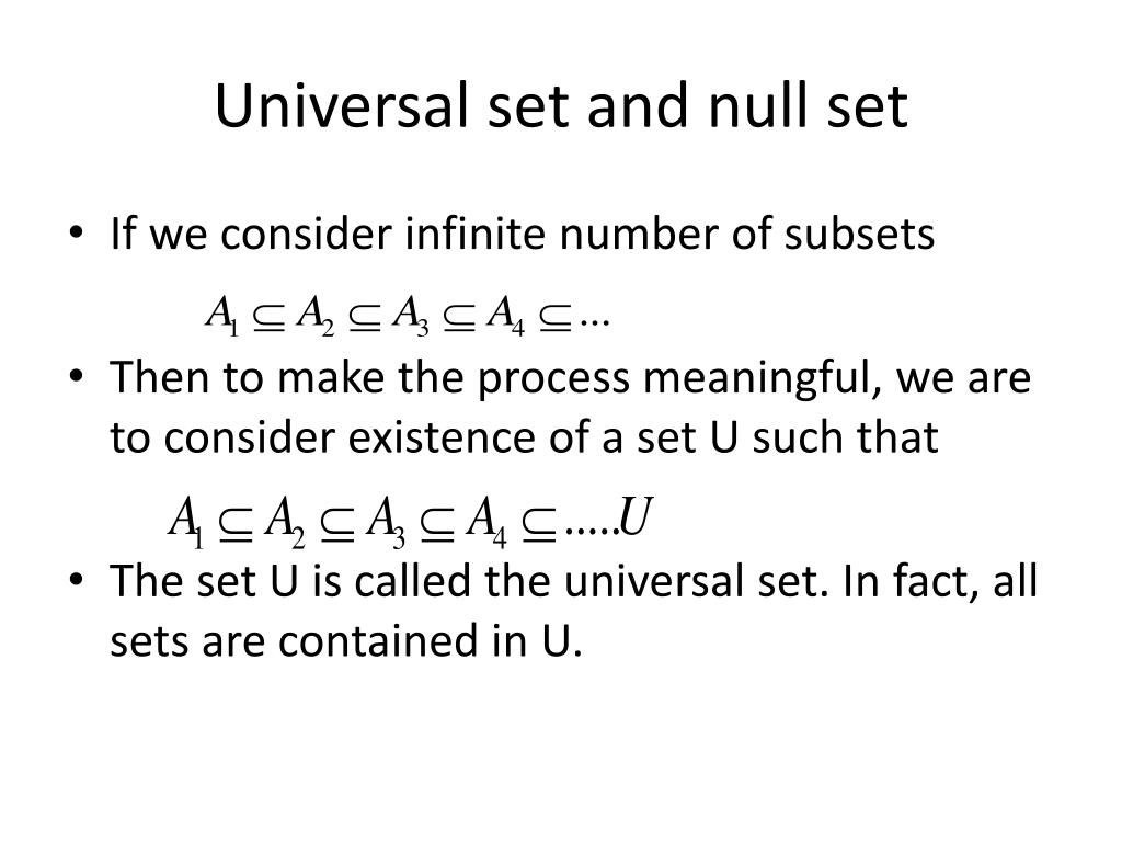 PPT Sets and subsets PowerPoint Presentation, free download ID2319808