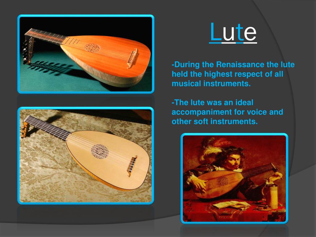 PPT MUSICAL INSTRUMENTS OF THE RENAISSANCE PERIOD PowerPoint