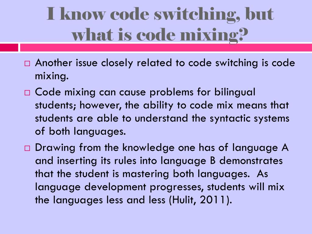 PPT Code Switching PowerPoint Presentation, free download ID2322243
