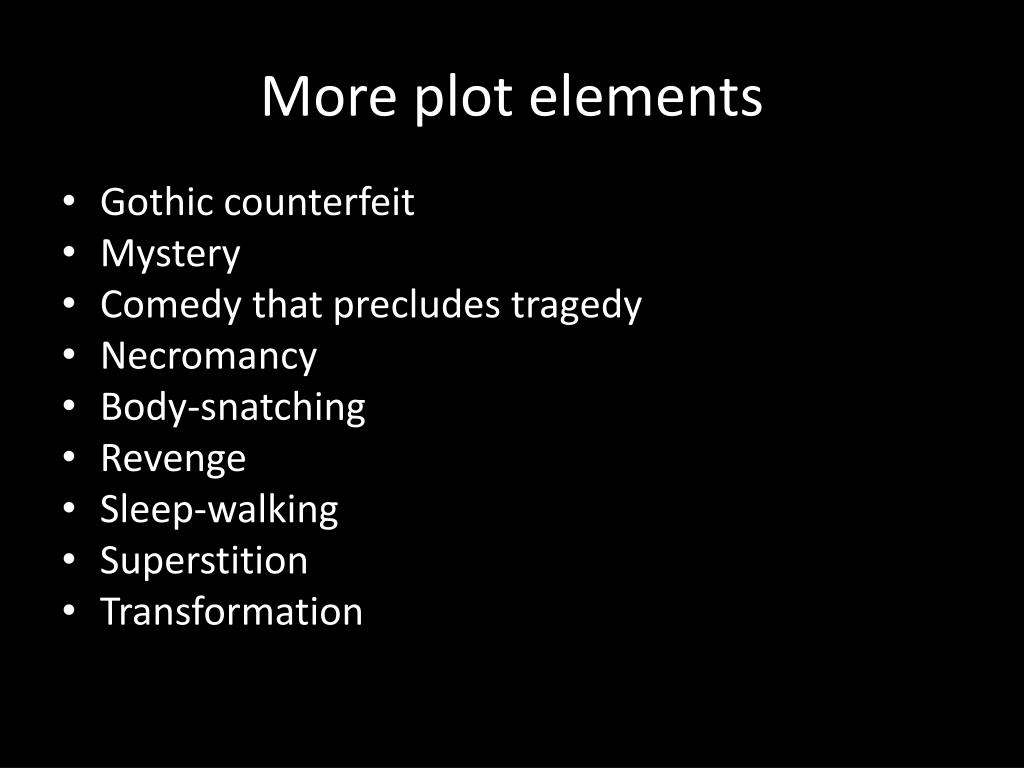 PPT Gothic Literature PowerPoint Presentation, free download ID2325827