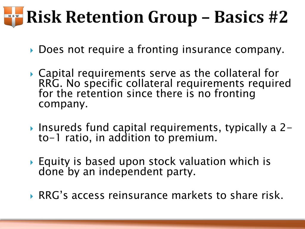 PPT Captive Insurance Risk & Financial Implications PowerPoint