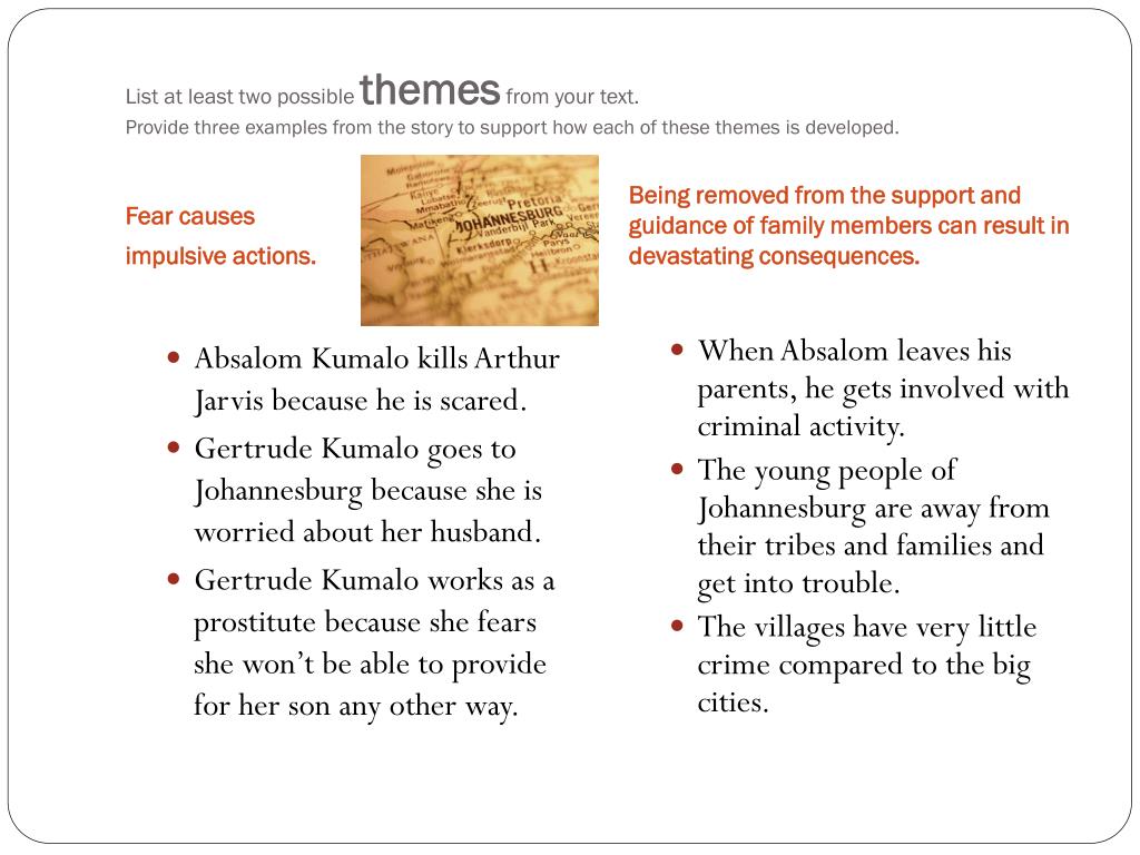 Sparknotes Cry The Beloved Country Book 3 Home School