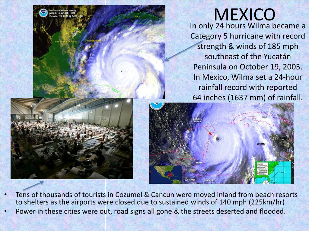 PPT HURRICANE WILMA PowerPoint Presentation, free download ID2328652