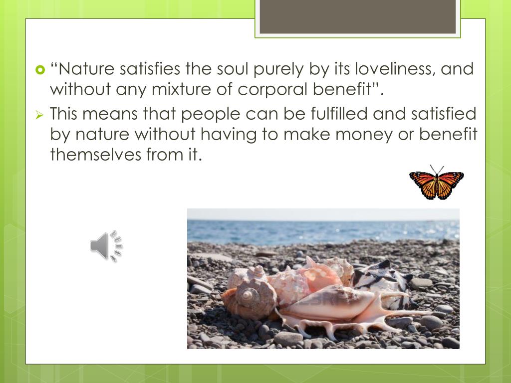 PPT Emerson and Nature PowerPoint Presentation, free download ID