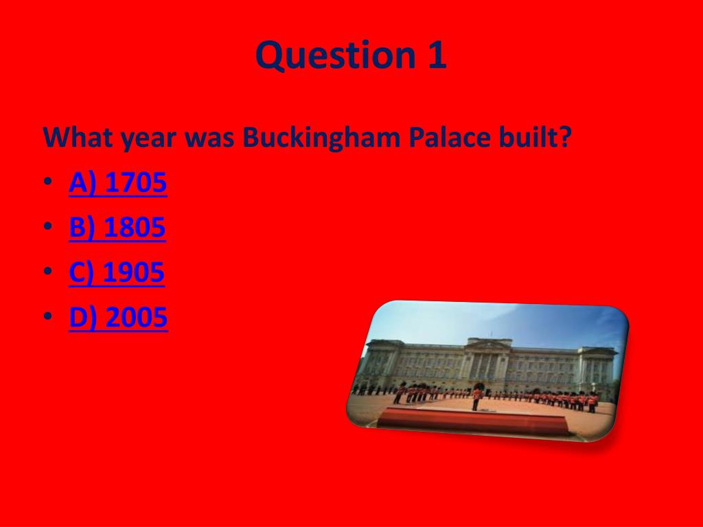 PPT Buckingham Palace PowerPoint Presentation, free download ID2334159
