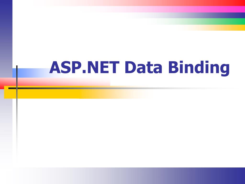 PPT Data Binding PowerPoint Presentation, free download ID