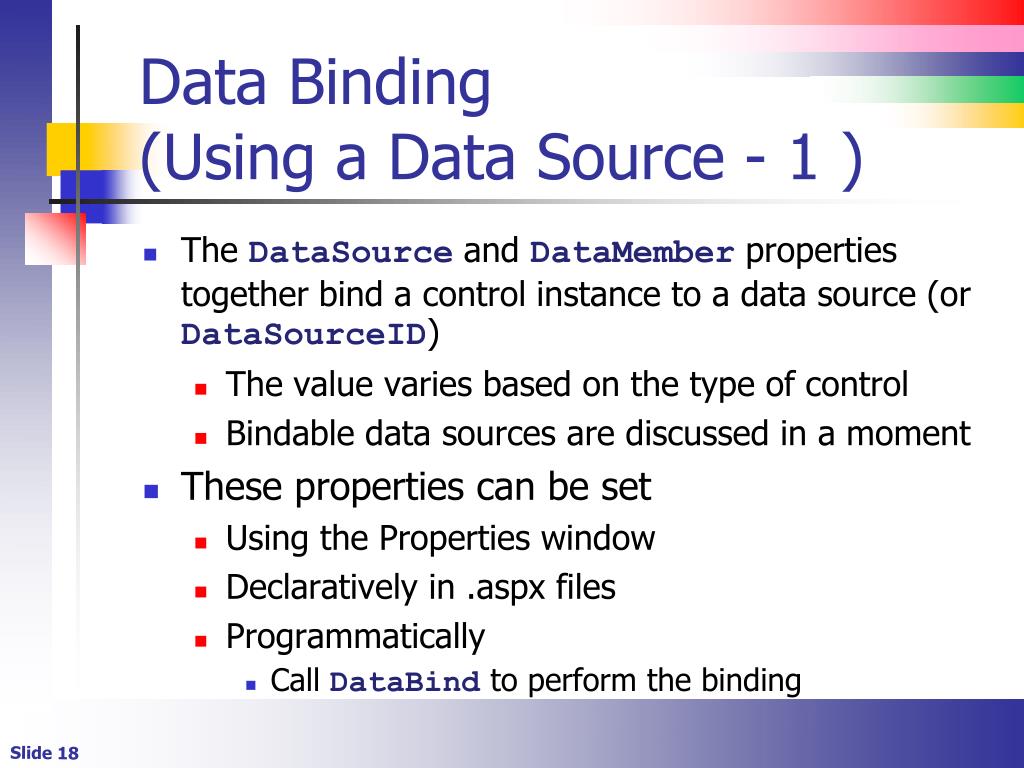 PPT Data Binding PowerPoint Presentation, free download ID