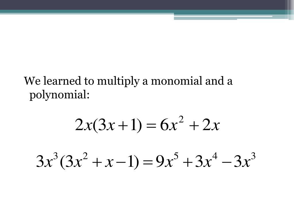 PPT - Multiplying Binomials PowerPoint Presentation, free download - ID