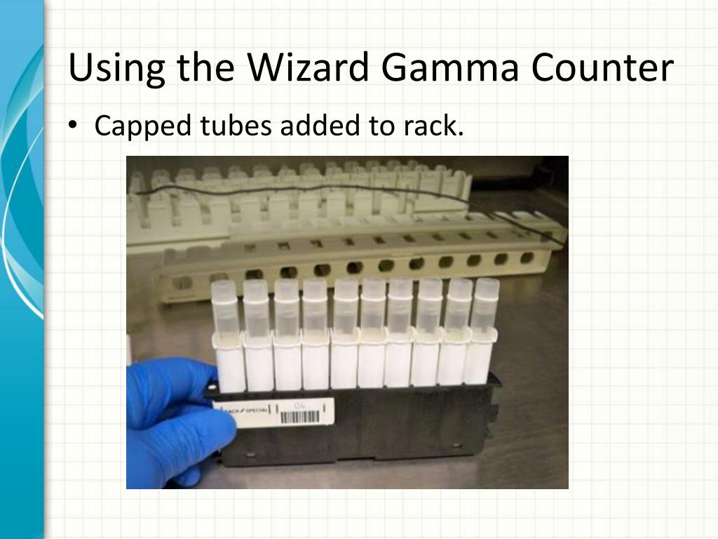 PPT Radiation Safety Training PE Wizard® Gamma Counter PowerPoint