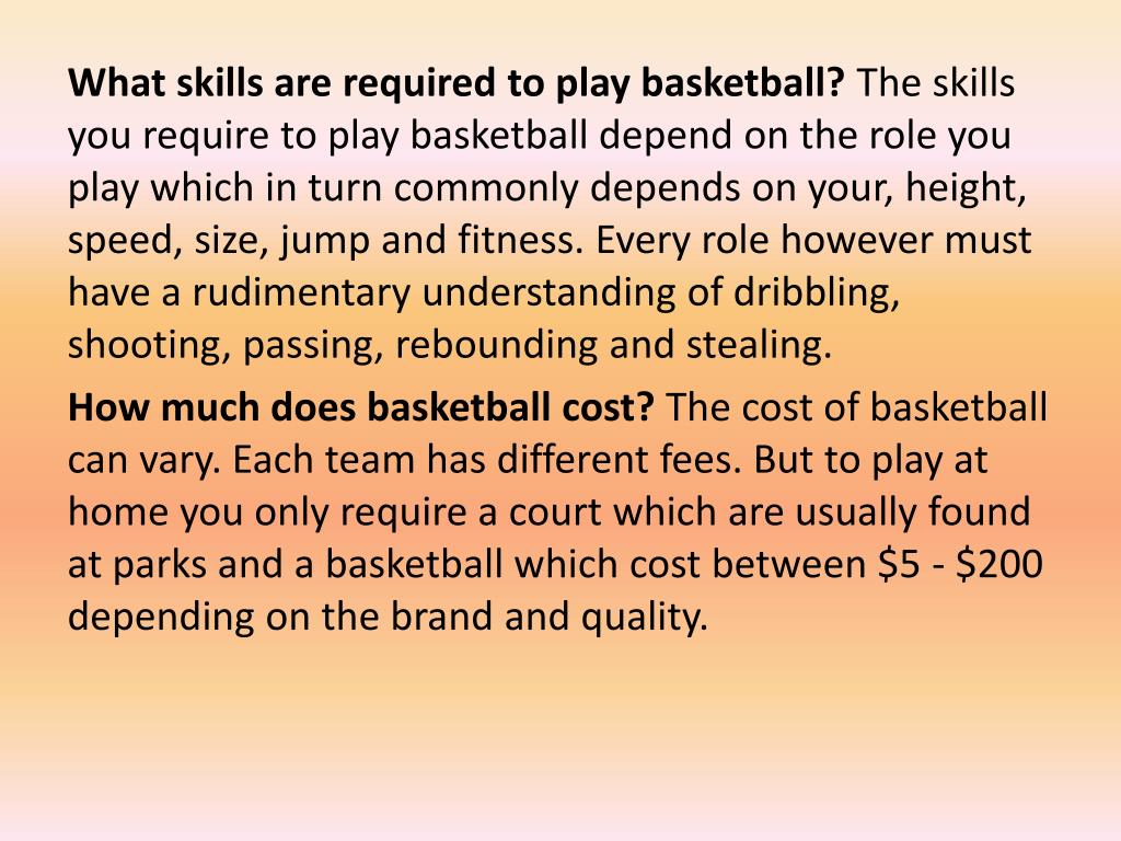 PPT Basketball PowerPoint Presentation, free download ID2339324