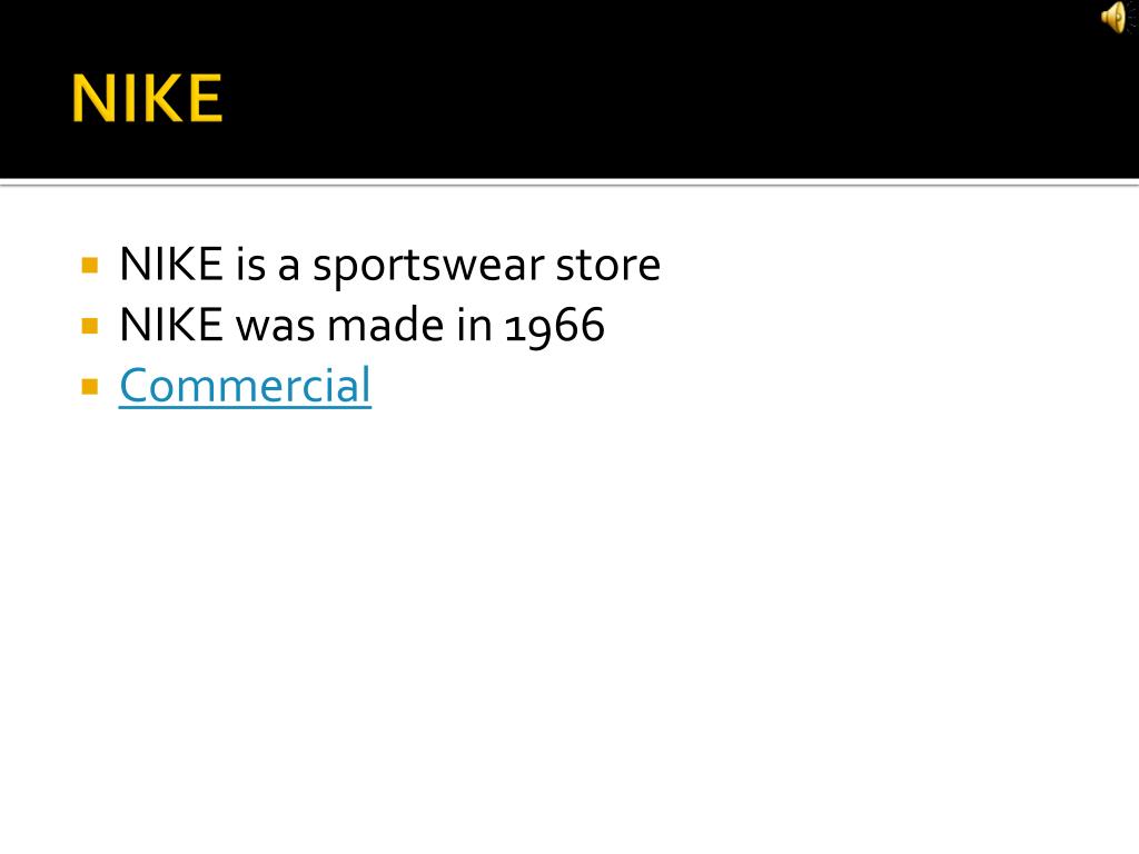 PPT NIKE PowerPoint Presentation, free download ID2339433