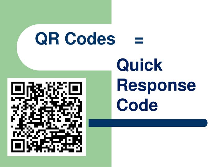 PPT QR Codes for Everyone PowerPoint Presentation ID2340329