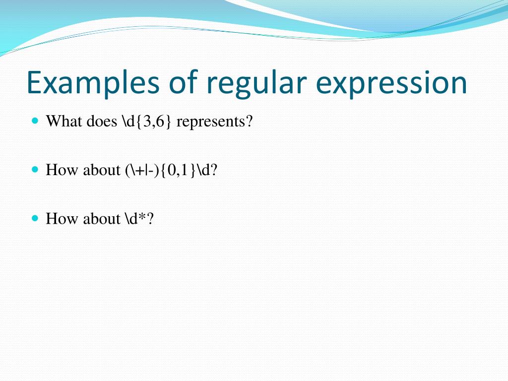 PPT Lecture 12 Regular Expression in JavaScript PowerPoint