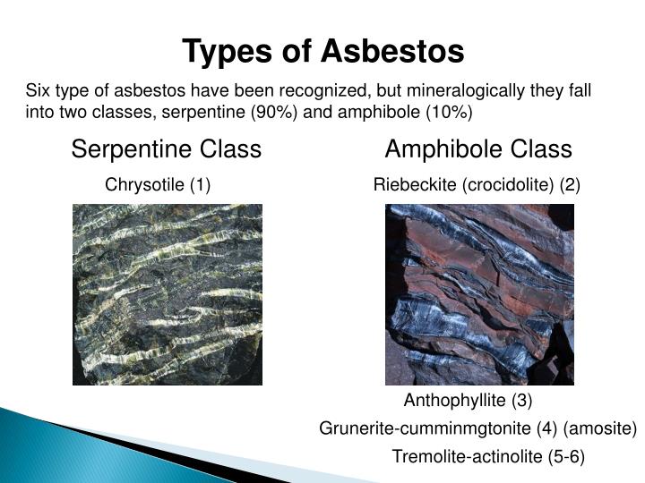 PPT Mineralogically , What is Asbestos and How D oes it Form
