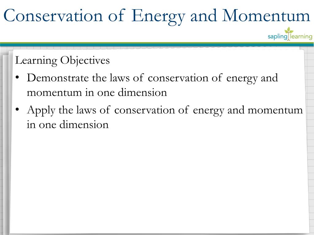 PPT - Conservation of Energy and Momentum PowerPoint Presentation, free