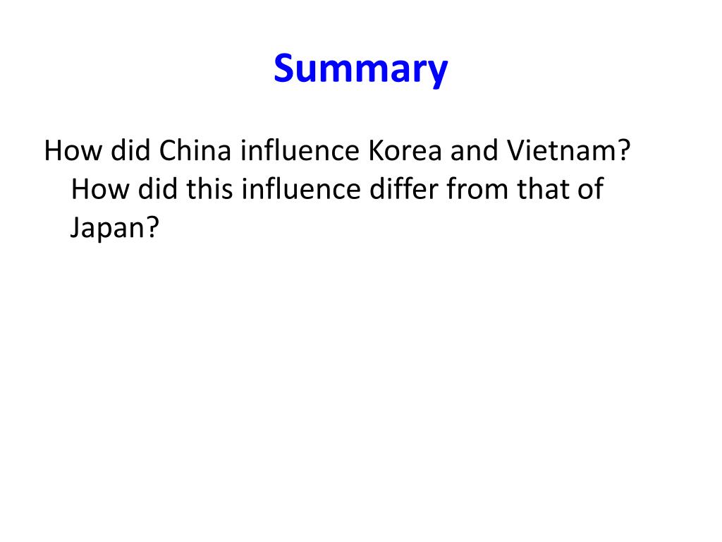 PPT AP World History Korea & Vietnam PowerPoint Presentation ID