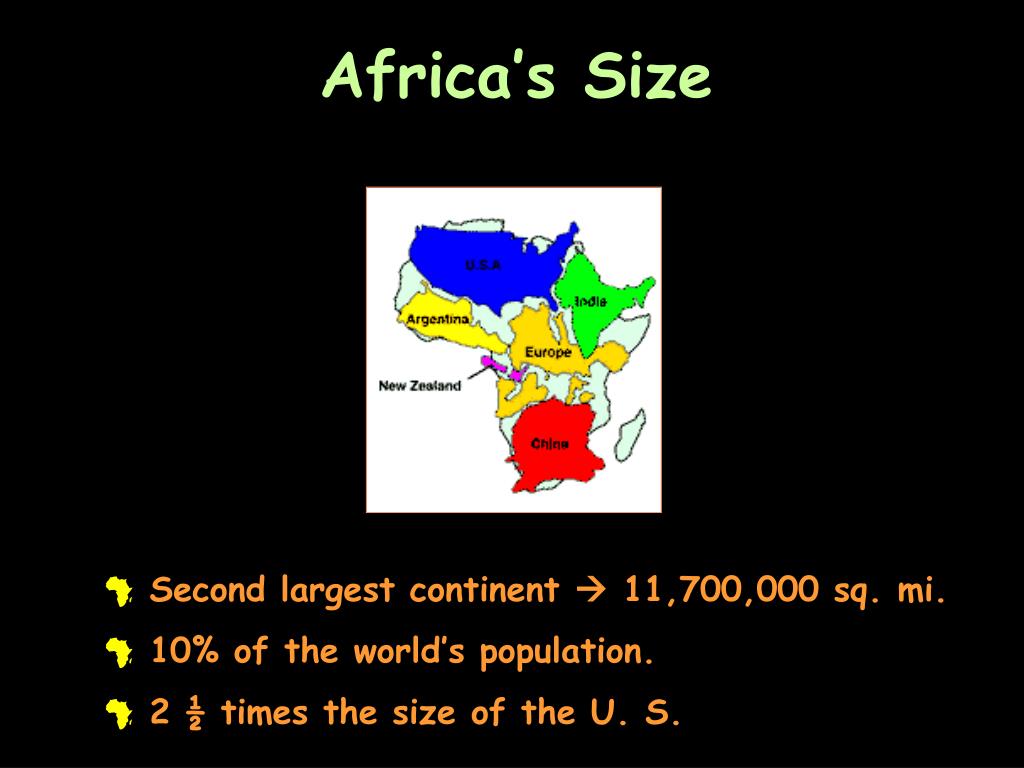 PPT The Geography of Africa PowerPoint Presentation, free download ID2351213