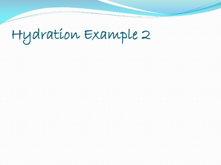 PPT Hydration PowerPoint Presentation ID2351617
