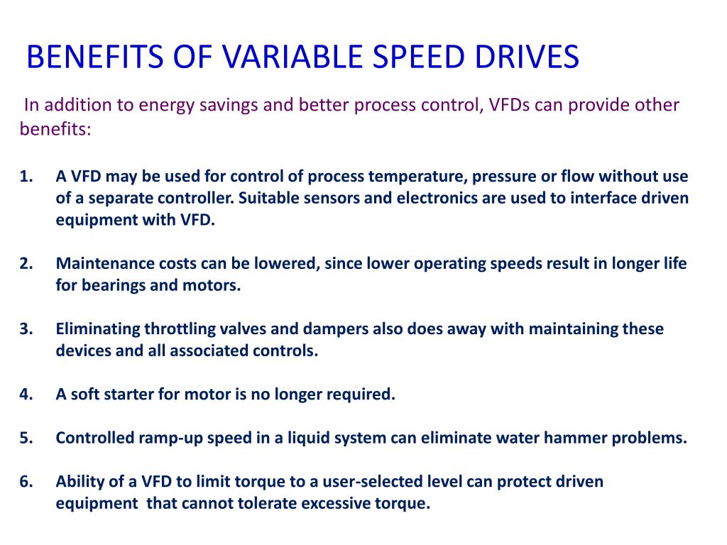 PPT - VARIABLE SPEED DRIVES PowerPoint Presentation, free download - ID