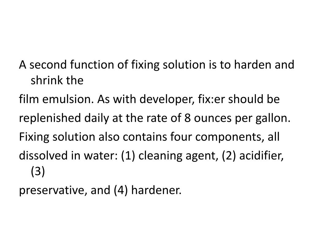 PPT Base The function of the film base is to support the emulsion