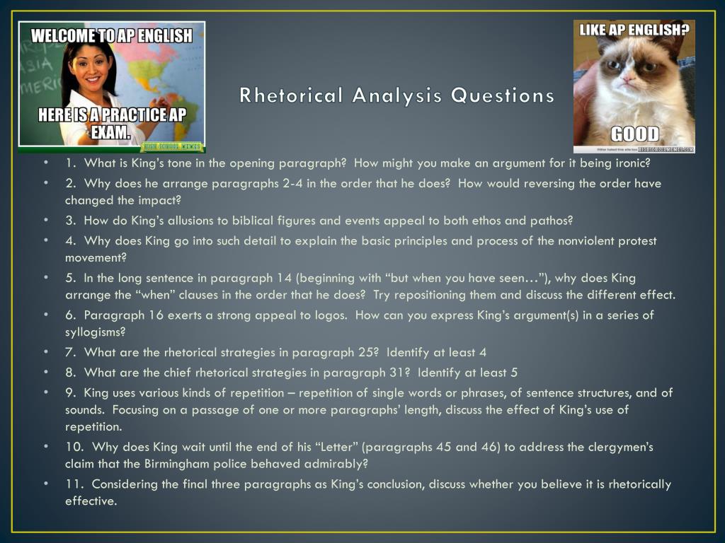 PPT Letter from Birmingham Jail PowerPoint Presentation, free