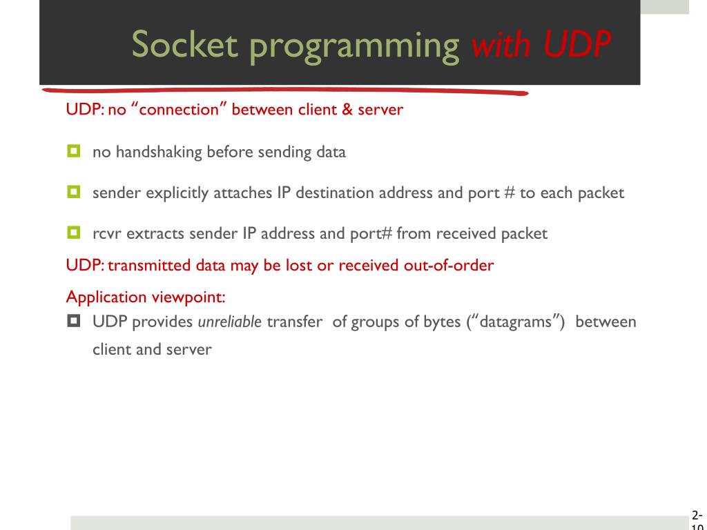 PPT Socket programming PowerPoint Presentation, free download ID