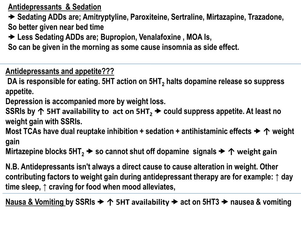 Antidepressants That Cause Weight Loss WeightLossLook