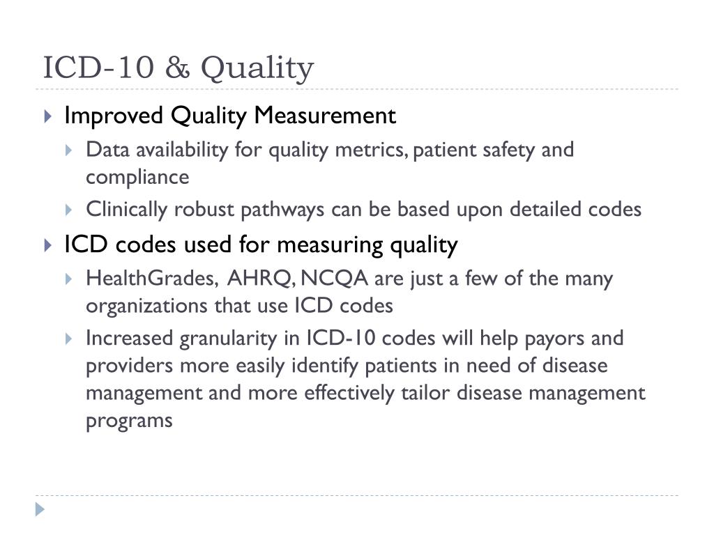 PPT ICD10 Conversion and Quality PowerPoint Presentation, free